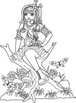 Woodland Rest-Unmounted Rubber Stamp